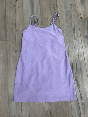 Beyond Yoga Lavender Spaghetti-Strap Slip Dress/athletic